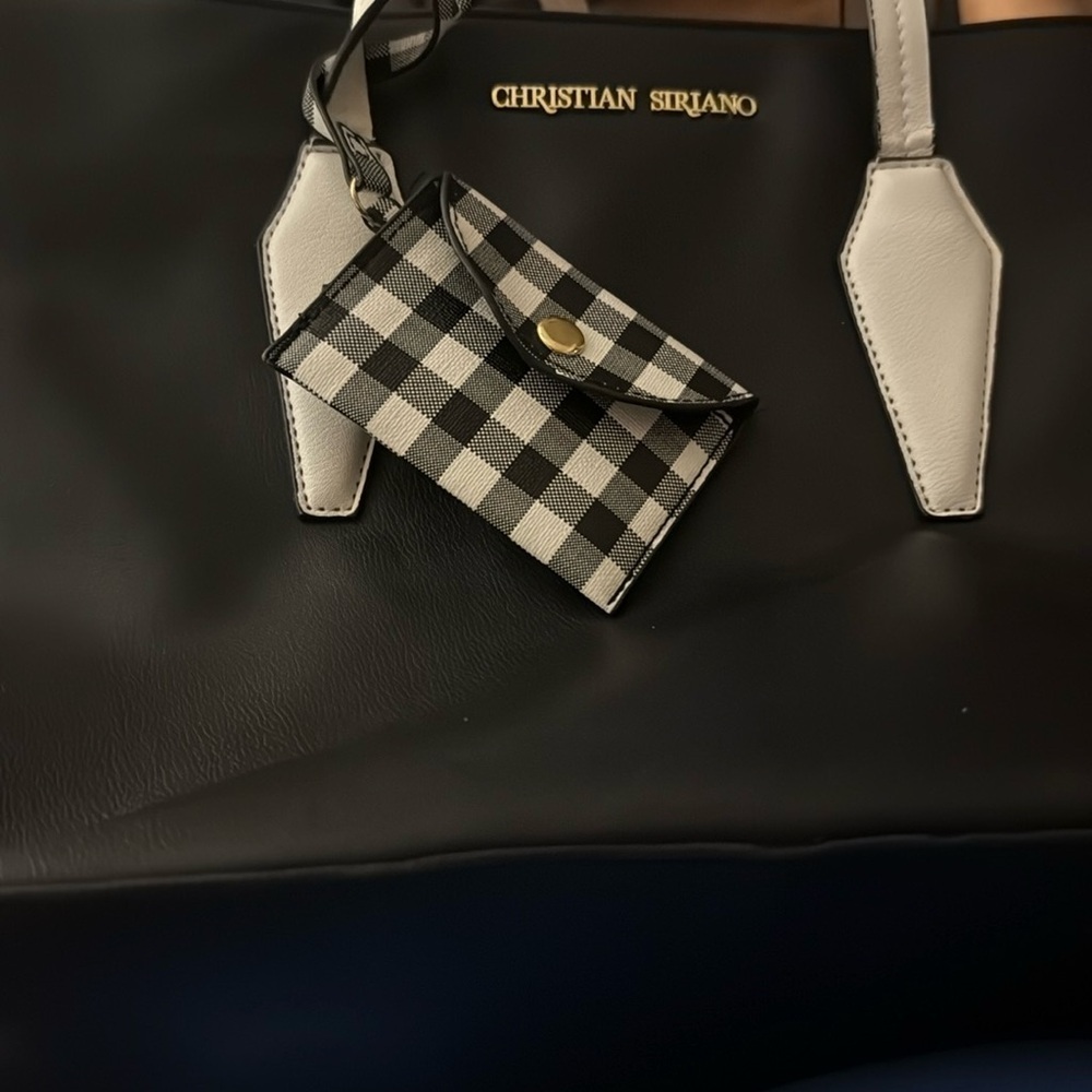 CHRISTIAN SIRIANO  Black and Gray Women's Bag